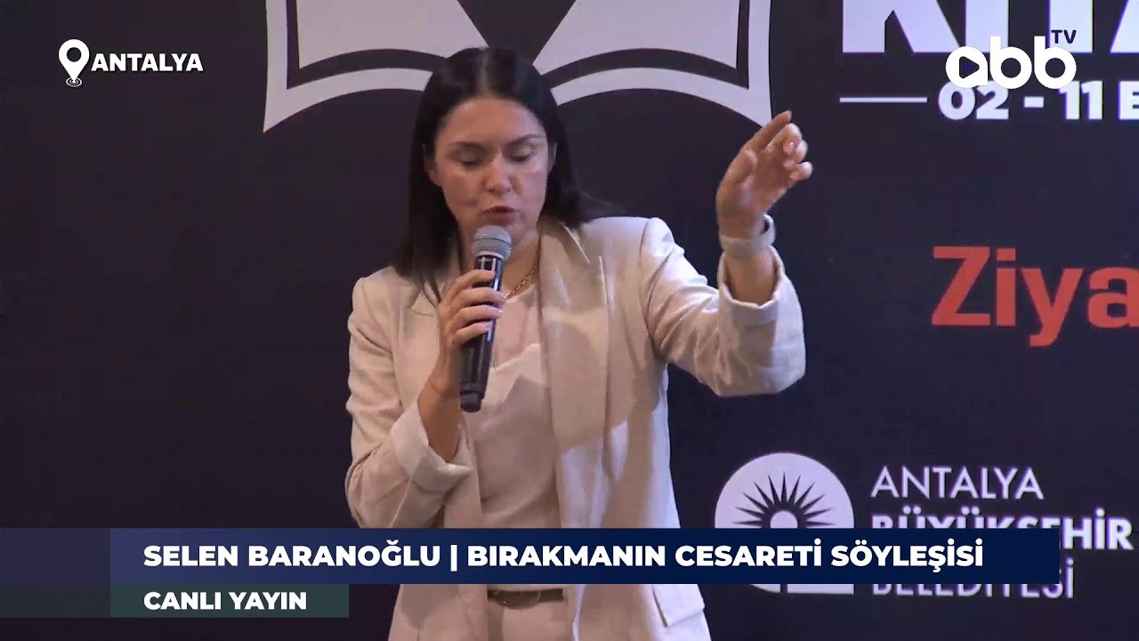 16. Antalya Kitap Fuarı Selen Baranoğlu Söyleşisi