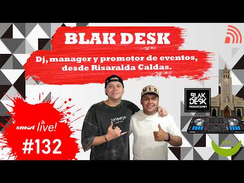 Smut Live! #132 - Blak Desk / RISARALDA CALDAS respira CULTURA🎧🎼