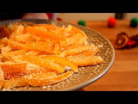 Recette Écorces d'Oranges confites👍🔝