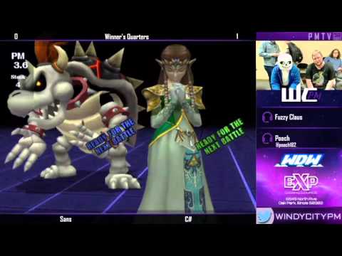 WDW - 10/28/15 - Zwarm (Bowser/Squirtle) vs C# (Zelda) - Winner's Quarters