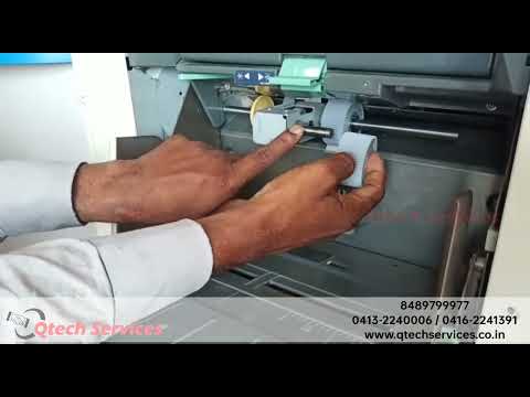 How to Replace the pickup roller and retard pad in Riso cv 3230 and CZ 180 - Tamil