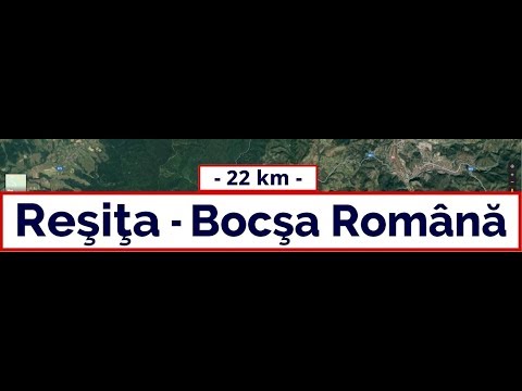 DN 58B: Reşiţa - Bocşa Română (June 16, 2019)
