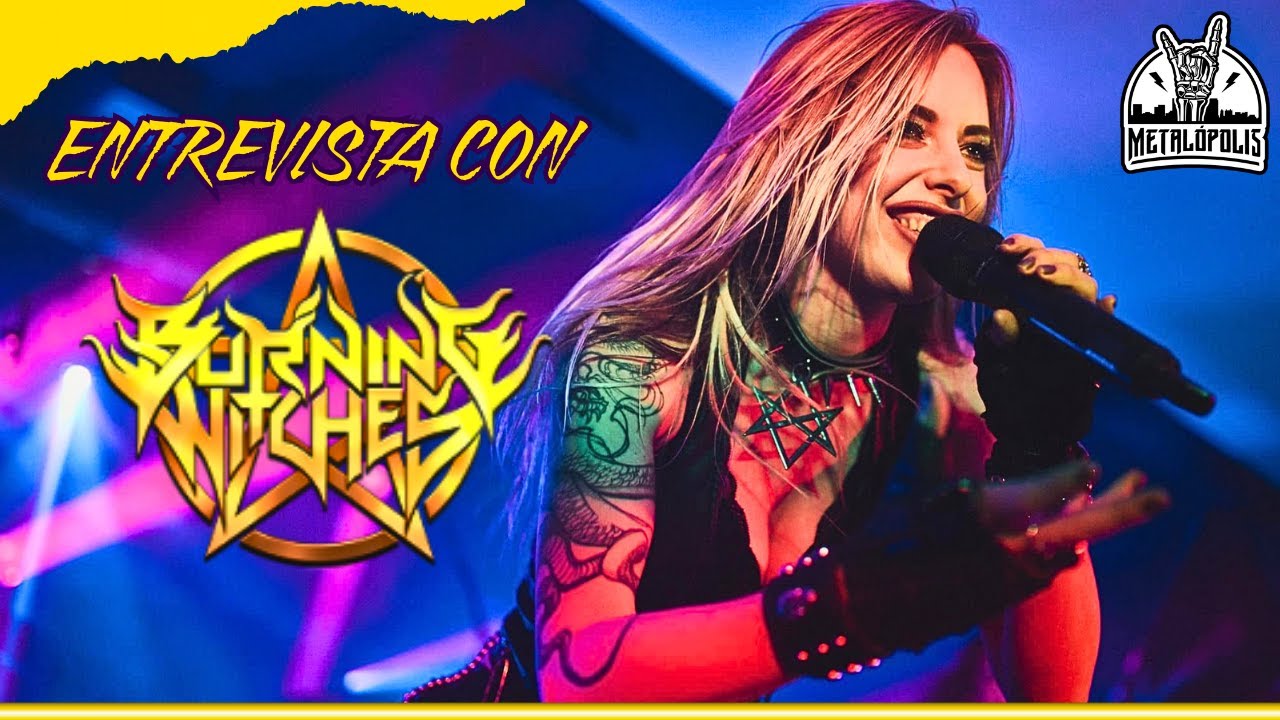 BURNING WITCHES / LAURA GULDEMOND EN ENTREVISTA (INTERVIEW WITH BURNING WITCHES / LAURA GULDEMOND)
