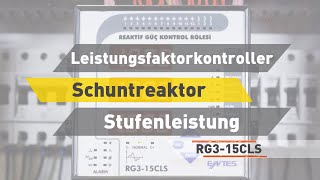 ENTES RG3-15 CLS Leistungsfaktorkontroller Schuntreaktor Stufenleistung