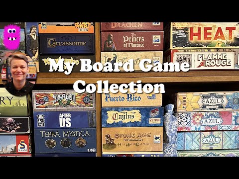 Entire Board Game Collection - Over 500 board games - Quick Board Game Tour