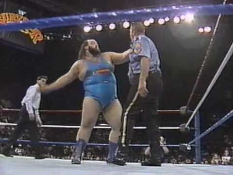 Earthquake vs The Big Boss Man At Survivor Series Showdown 1990