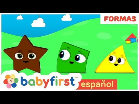 Aprende los colores con figuras geometricas | Videos Educativos | BabyFirst Español