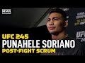 UFC 245: Punahele Soriano Reacts to Knockout in UFC Debut - MMA Fighting