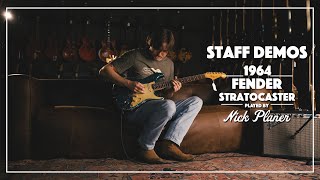 Video thumbnail for 1964 Fender Stratocaster played by Nick Planer by Carter Vintage Guitars