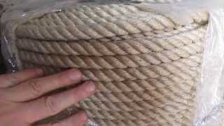 Канат джутовый. Какой диаметр выбрать для сруба дома