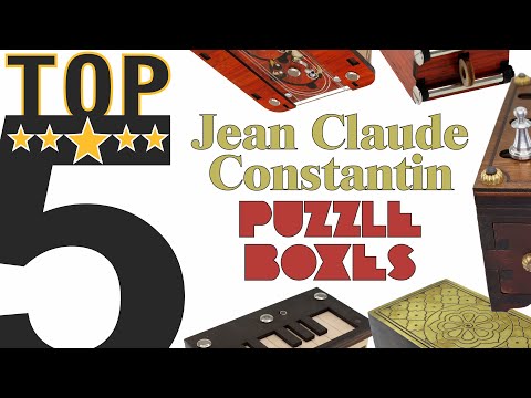 Top 5 Jean Claude Constantin Puzzle Boxes