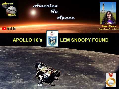 Apollo 10's  LEM SNOOPY found