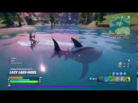 Fortnite - New punchcard E7 - Eliminate an opponent  with a loot shark - neue Stempelkarte E7