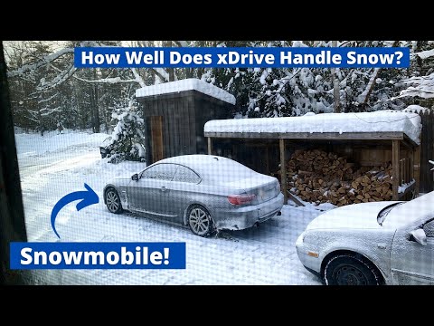 What BMW Drivers Do When It Snows | E92 335i xDrive Snow Day