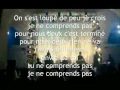 Perdus Cette Nuit - BB Brunes (Paroles) 