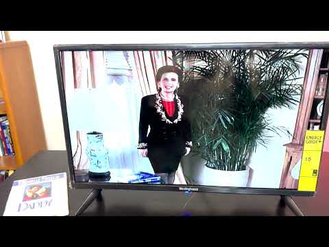 Westinghouse 24 Inch TV with DVD Player Built in, 720p HD LED Small Flat Screen TV DVD Combo with HD