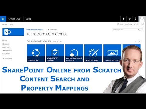 SharePoint Content Search and Property Mappings