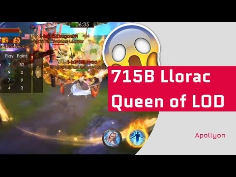 Llorac 715B - Queen Of LOD - Guild Clash - Legacy Of Discord