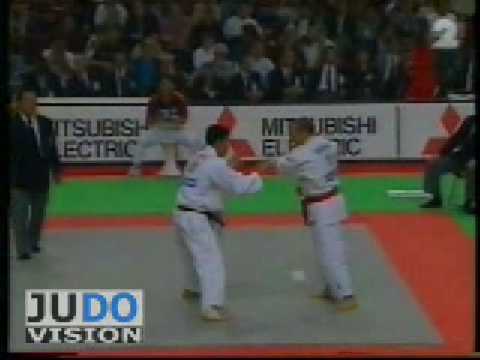JUDO 1997 World Championships: Algimantas Merkevicius (LTU) - Ki-Young Jeon 전기영 (KOR)