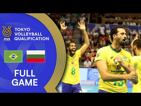 BRA🇧🇷 vs. BUL🇧🇬 - Men’s OQT 2019 - Full Match