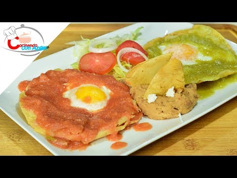 Huevos Divorciados Desayuno Mexicano