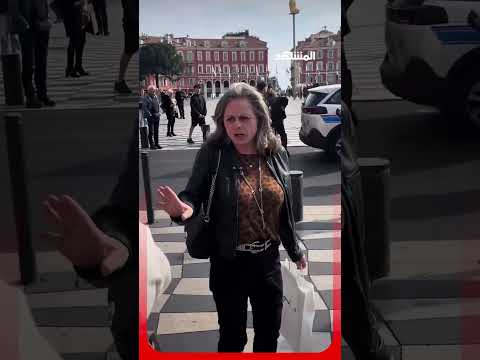 إسرائيلي يمثّل تعرّضه لاعتداء أمام الشرطة الفرنسية لدفعها إلى قمع المتظاهرين #اخبار_المشهد