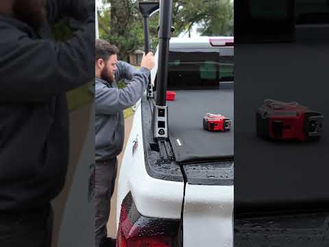 Installing the BRAND NEW RealTruck Truxedo Pro X15 TS Soft Roll-Up Tonneau Cover w/ T-Slot Rails