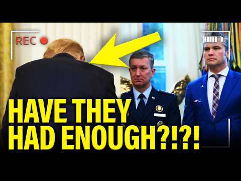 Military Leaders THROW TRUMP UNDER THE BUS over WAR!