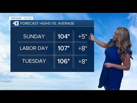 13 First Alert Las Vegas evening forecast | September 2, 2021