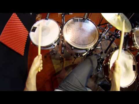 Joe Taranto - HUGE drum grooves (GoPro Head-Cam)
