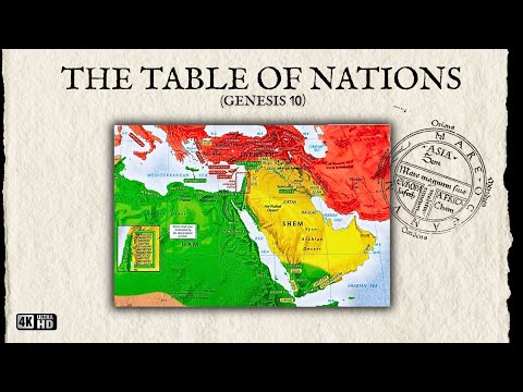 The Complete Map of the 70 Nations | Who Are Their Descendants in the Modern World?