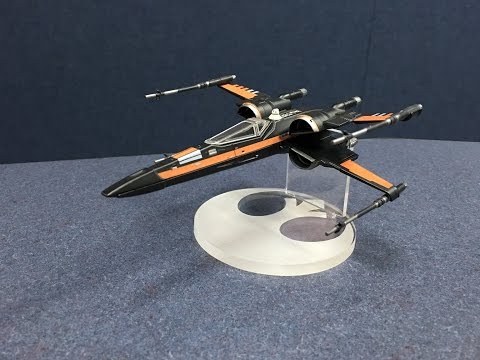 Fluxdimensions Stand for Diecast POE'S X-WING (Disney Store)