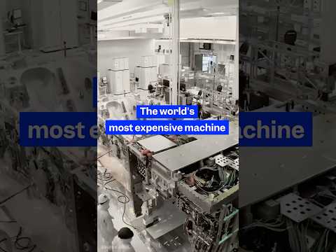 Video thumbnail: How #Intel's $400 million machine could change the #chip race. #asml #tech #madeinamerica