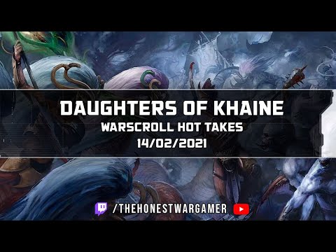 First look at the NEW Daughter of Khaine Warscrolls - Hot takes only