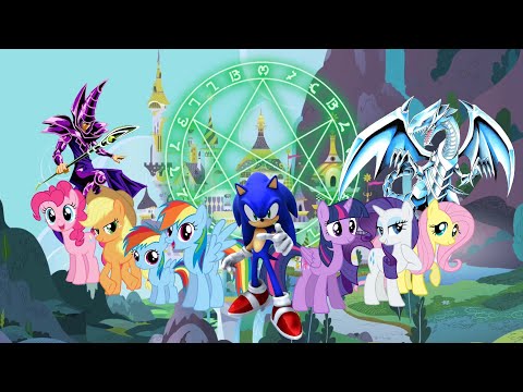 The adventures of sonic in equestria S6 waking the dragons Ep1 The legend begins P1 HD
