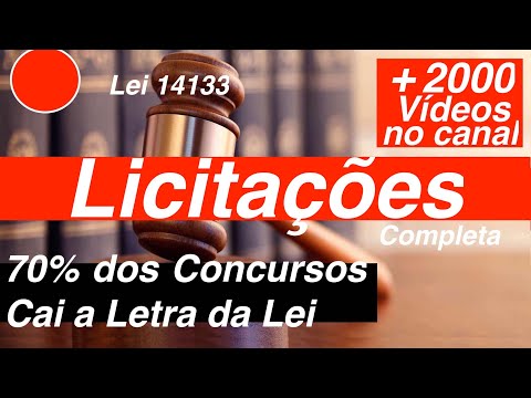 , title : 'Lei 14133   Lei das Licitações e Contratos Completa Atualizada'