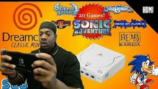 KEEM THE DON gaming plays Dreamcast SEGA cellphone game