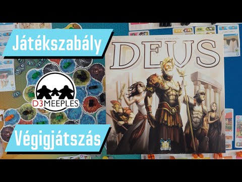 Deus | Végigjátszás | Játékszabály @d3meeples - PumiGame