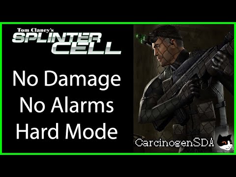 Tom Clancy's Splinter Cell (PC) - No Damage, No Alarms, Hard Mode