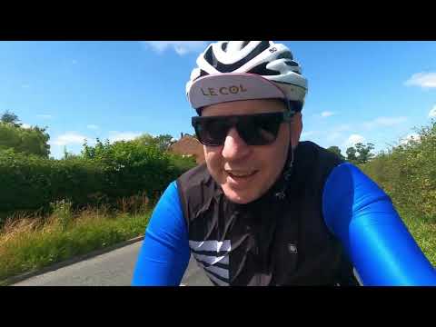 130 MILES / 210 KM Manchester to Blackpool in the RAIN & THUNDERSTORMS!