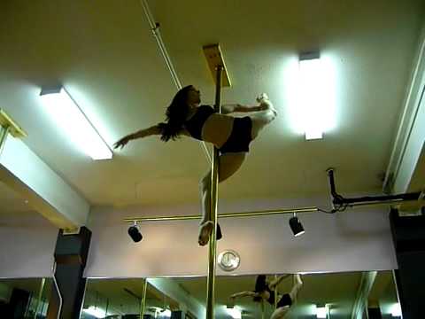 Jenyne Butterfly (Pole Dance) Dec 2009 at Tantra Fitness