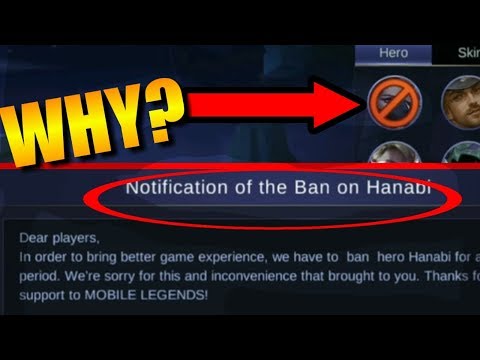 WHY THEY BANNED HANABI?! Mobile Legends