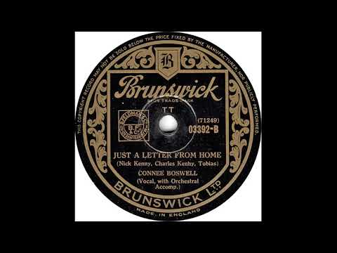 Connie Boswell - Just A Letter From Home(1942)