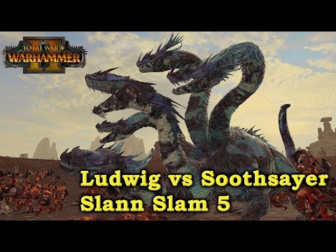 Ludwig vs Tlaxtlan Soothsayer im  Slann Slam 5 Turnier - Total War: Warhammer  2 deutsch