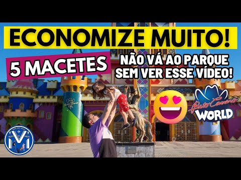 5 MACETES QUE VOCÊ PRECISA SABER ANTES DE IR AO BETO CARRERO! NÃO VÁ AO PARQUE SEM VER ESSE VÍDEO!