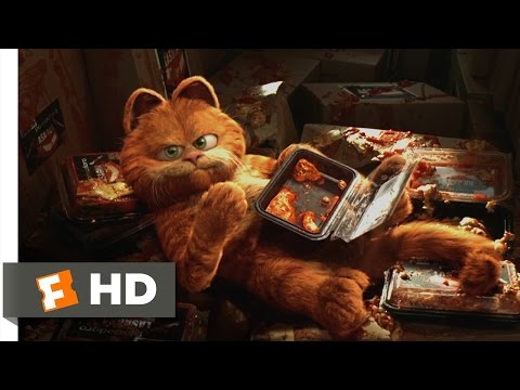 Garfield (5/5) Movie CLIP - Saved by Lasagna (2004) HD