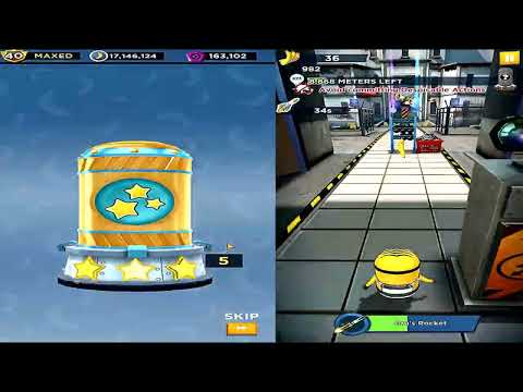 🚀Minion Rush Despicable Me🚀, Android Reverse Gameplay - (1-4 Room)c, Walkthrough, Episode 734