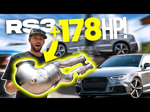 034 Motorsport Exhaust Install, Sounds AWESOME! [Audi RS3]