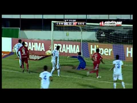 Tudo igual! Confiança e Sergipe empatam clássico (CONFIANÇA 2X2 SERGIPE 05/02/2014)