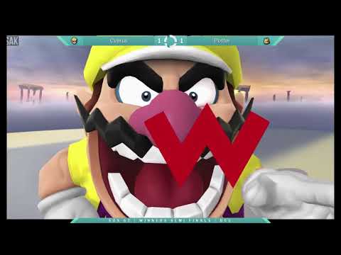 SOS 67 Winners semi Finals - Cybrus (Wario) vs Potter(Fox)